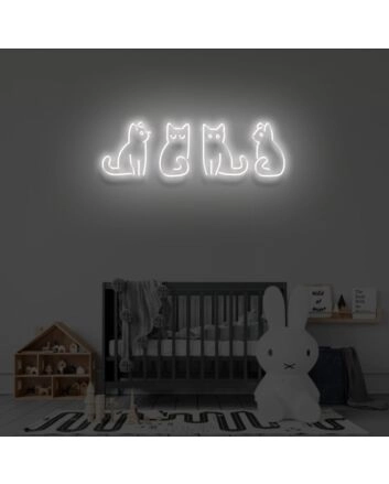 KITTENS LED Neon Sign