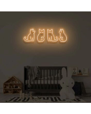 KITTENS LED Neon Sign