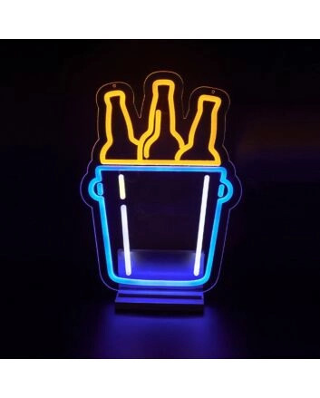 Beer Barrel Neon Sign
