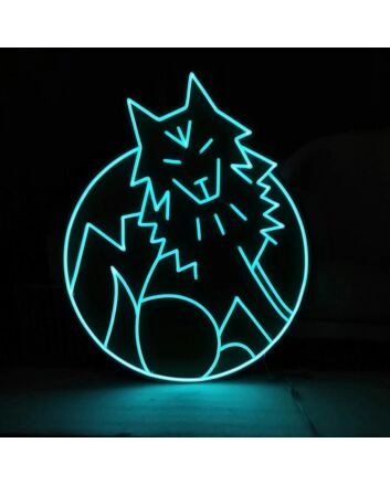 Cartoon Characters Neon Sign