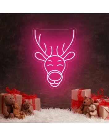 Christmas Deer Neon Sign