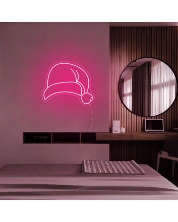 Christmas Hat Christmas Neon Sign