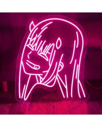Zero Two anime girl &#8211; Led neon sign