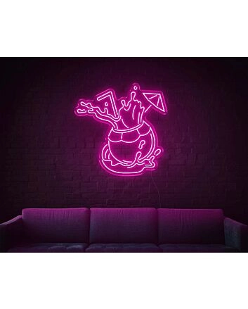 Coconut LED Neon Sign