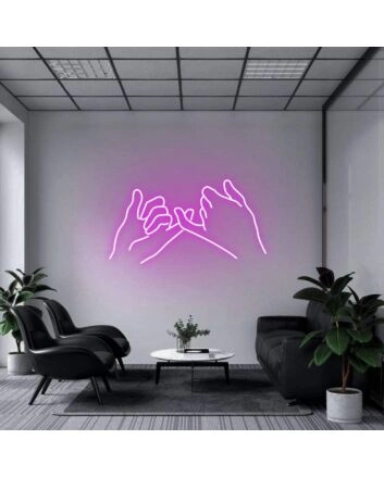 Pinky Promise&#39; Neon Sign