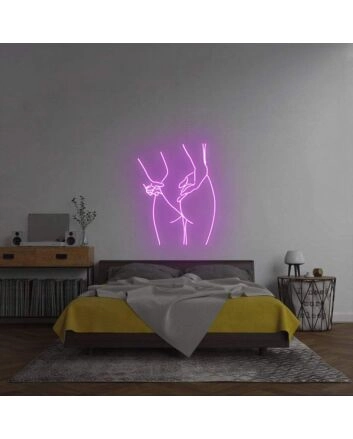 Peachy&#39; Neon Sign