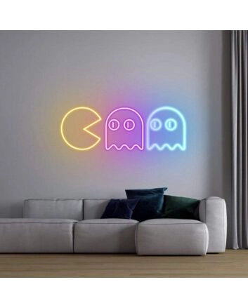 PacMan Neon Sign