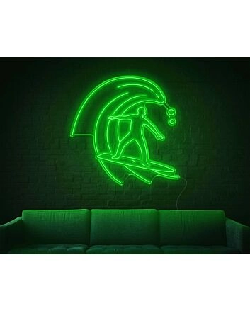 Surfing LED Neon Sign from 30inch