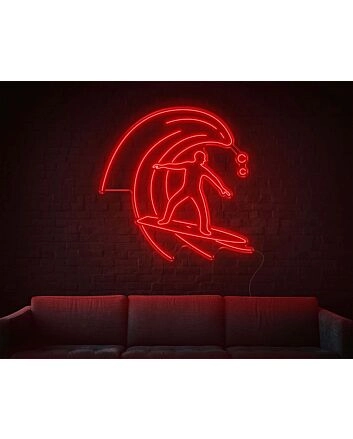 Surfing LED Neon Sign from 30inch