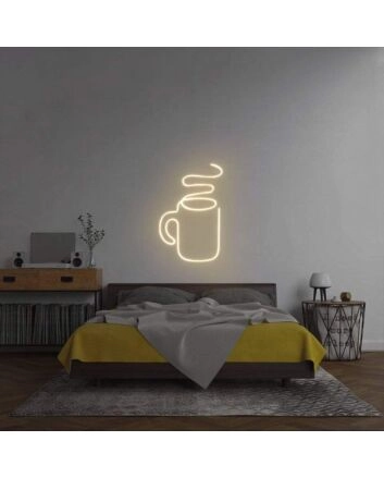 &#39;Mug&#39; Neon Sign