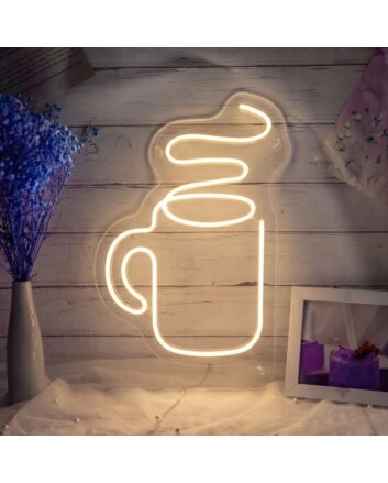 &#39;Mug&#39; Neon Sign