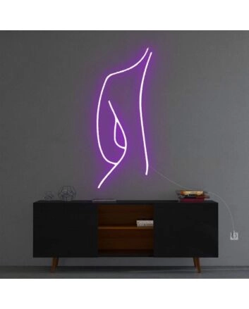 Female Silhouette&#39; Neon Sign