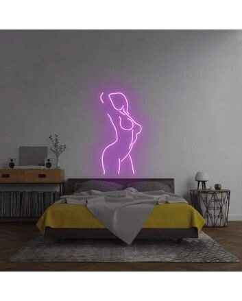 Female Pose&#39; Neon Sign