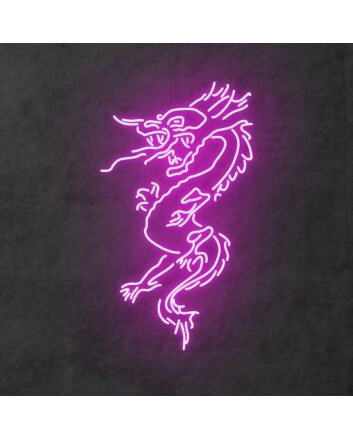 Dragon neon sign