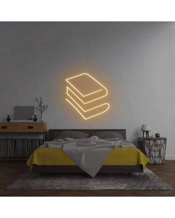Books Neon Sign