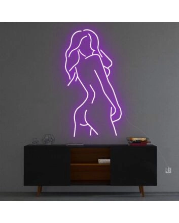 &#39;Beauty Pose&#39; Neon Sign