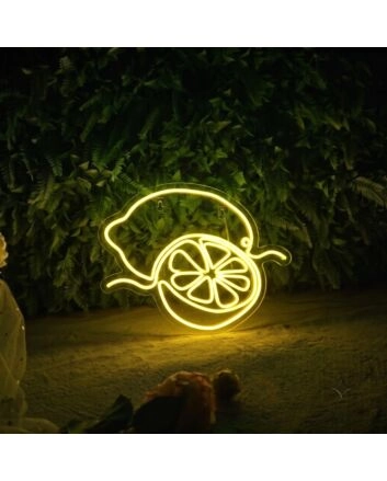 Lemon Aesthetic LED Neon Sign