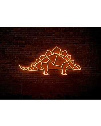 Stegosaurus Dinosaur LED Neon Sign