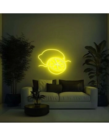 Lemon Aesthetic LED Neon Sign