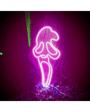Scary Ghost LED Neon Sign