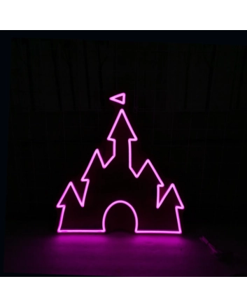 Castle Neon Sign
