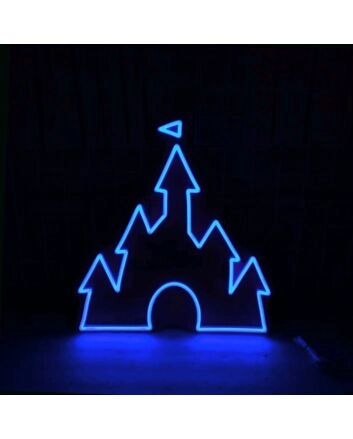Castle Neon Sign