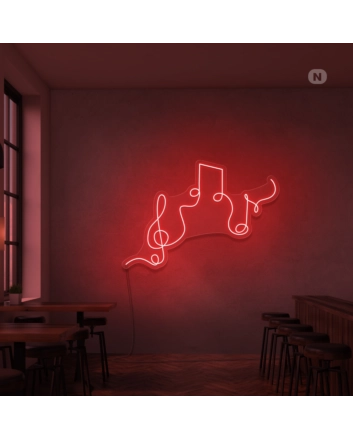 Music Nodes Neon Signs
