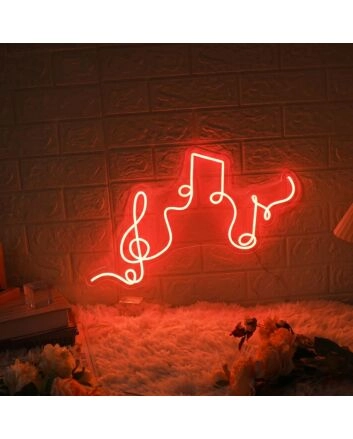 Music Nodes Neon Signs