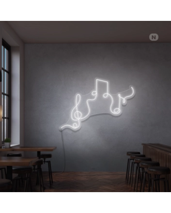 Music Nodes Neon Signs
