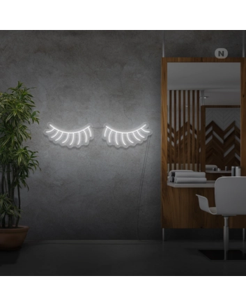 Eyelash Neon Sign