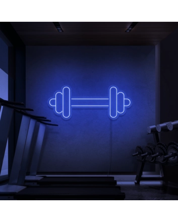 Dumbbell Neon Sign