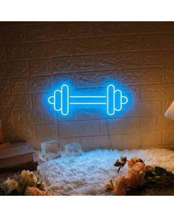 Dumbbell Neon Sign