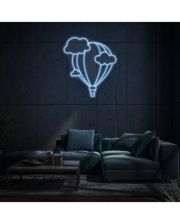 Balloon in the sky LED neon sign
