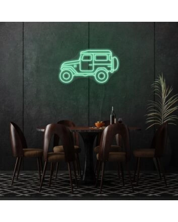 Jeep LED Neon Sign