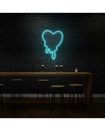Melting Heart Custom Neon Lights
