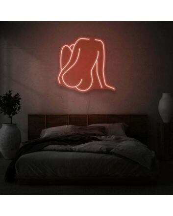 Sexy Woman's Back LED Neon Sign