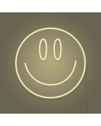 Smile Emoji LED Neon Sign