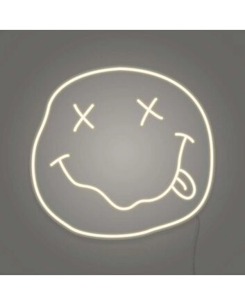 Knocked Out Emoji LED Neon Sign