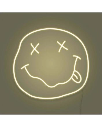 Knocked Out Emoji LED Neon Sign