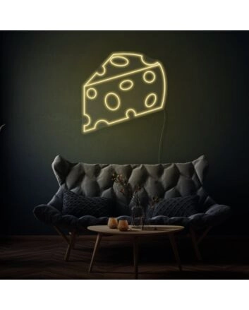 Piece Of Cheese LED Neon Sign