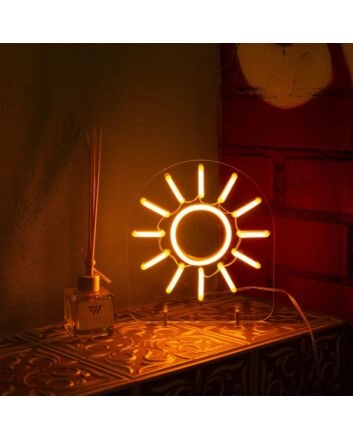 Sun Mini Neon LED Sign