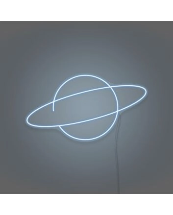 Saturn LED Neon Sign