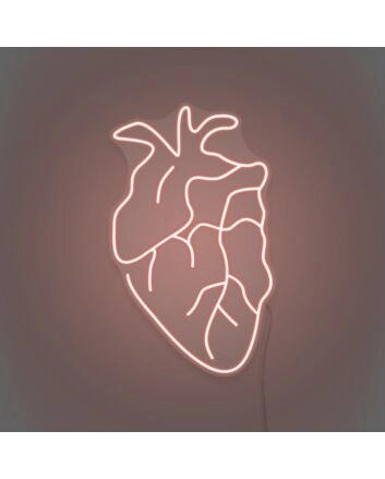 Realistic Heart LED Neon Sign