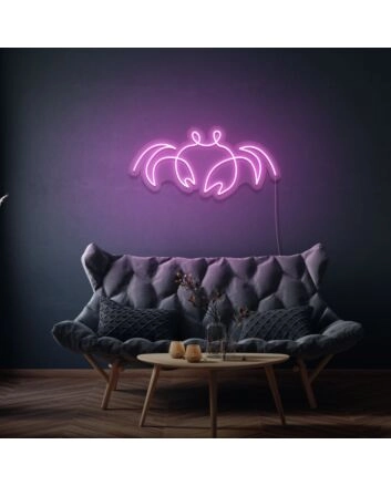 Neon Crab LED Light