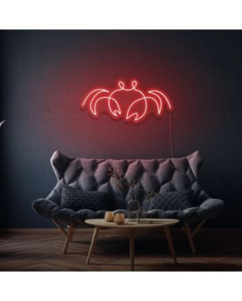 Neon Crab LED Light