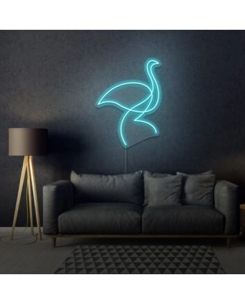 Neon Swan LED Light