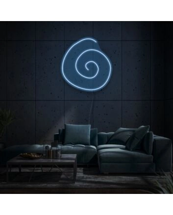 Spiral LED Neon Sign
