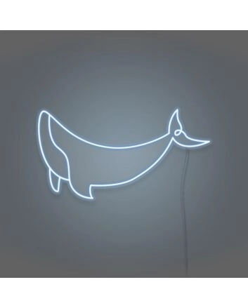 Whale LED Neon Sign