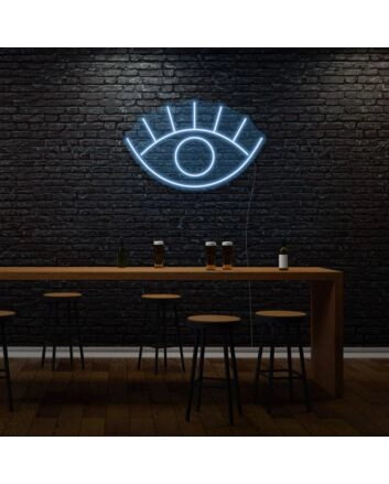 Minimalist Eye Neon Simple Yet Profound Vision