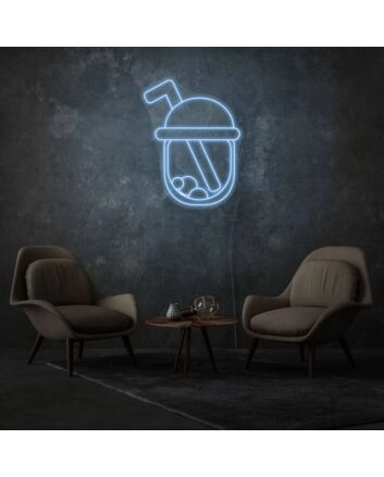 Cocktail Cup Neon Celebration and Cheers